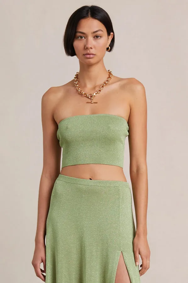 Indya Knit Bandeau - Pistachio