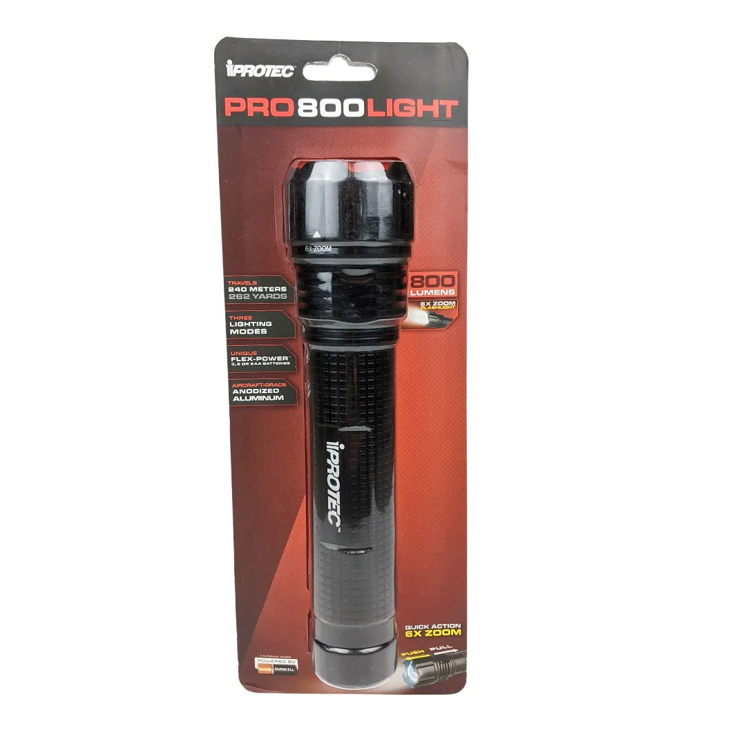 IProtec Pro 800 Lumens LED Hand Torch