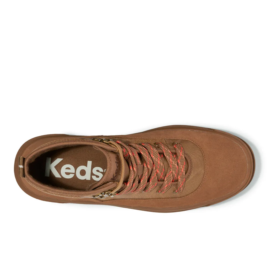 Keds Womens' Soho Boot Nylon/Suede Brown (WH68152)