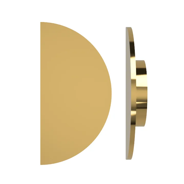 M02 Semi-Circular Entrance Pull Handle, 10mm Face