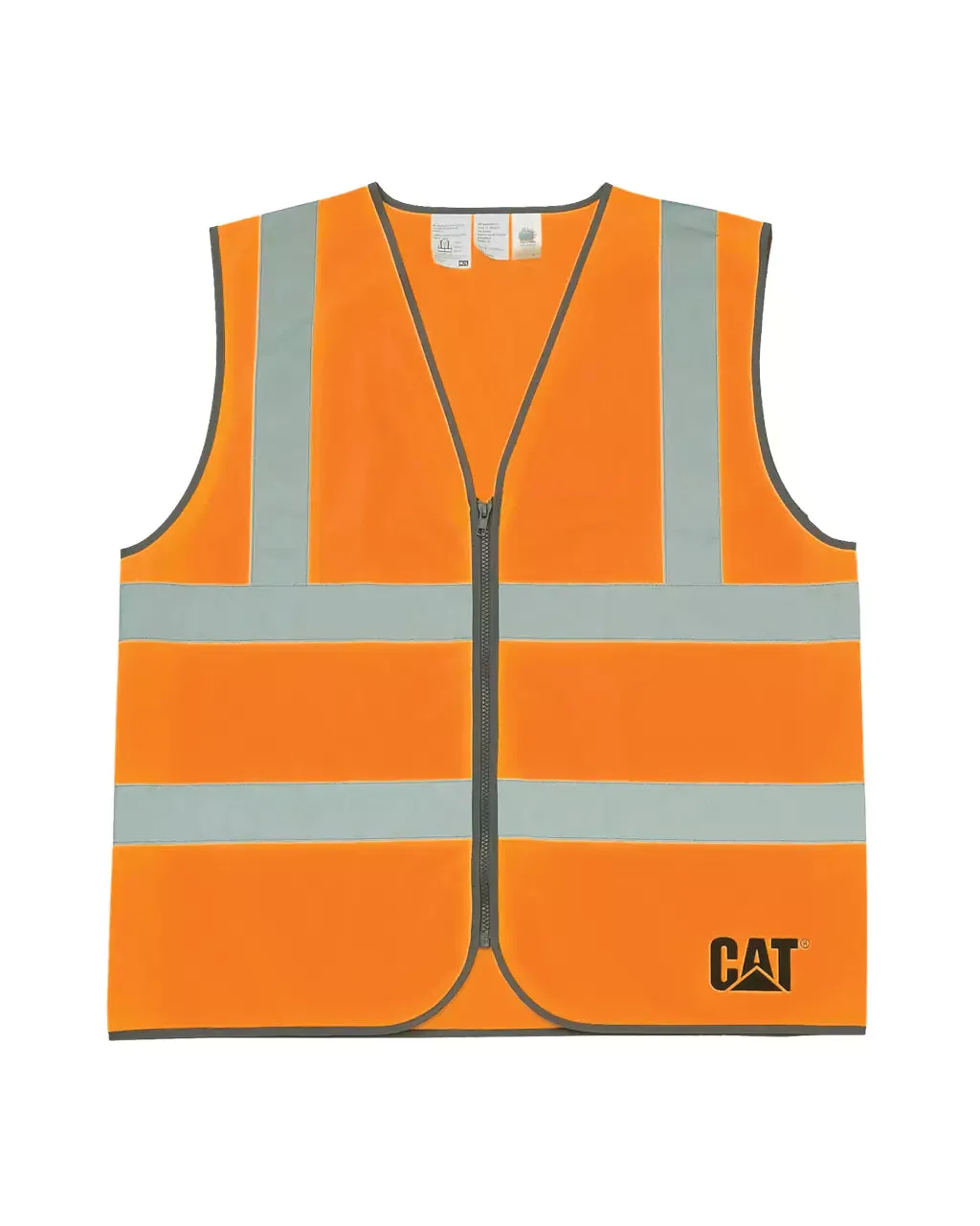 Men's Hi-Vis Zip Safety Vest