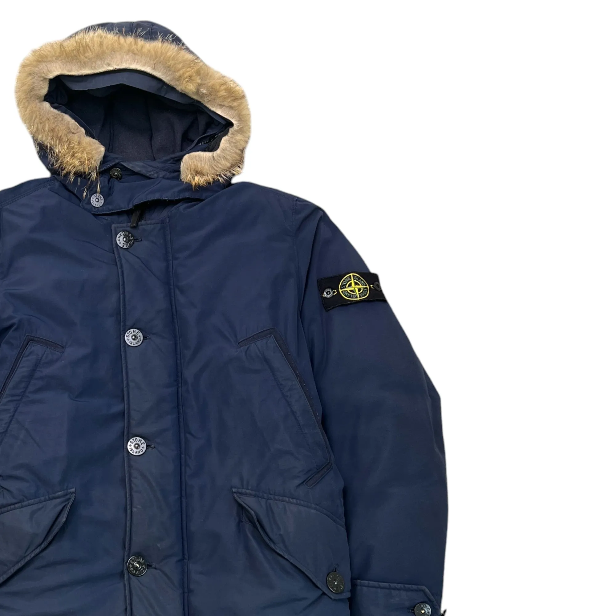 Men's Micro Reps Down Jacket Navy Size L