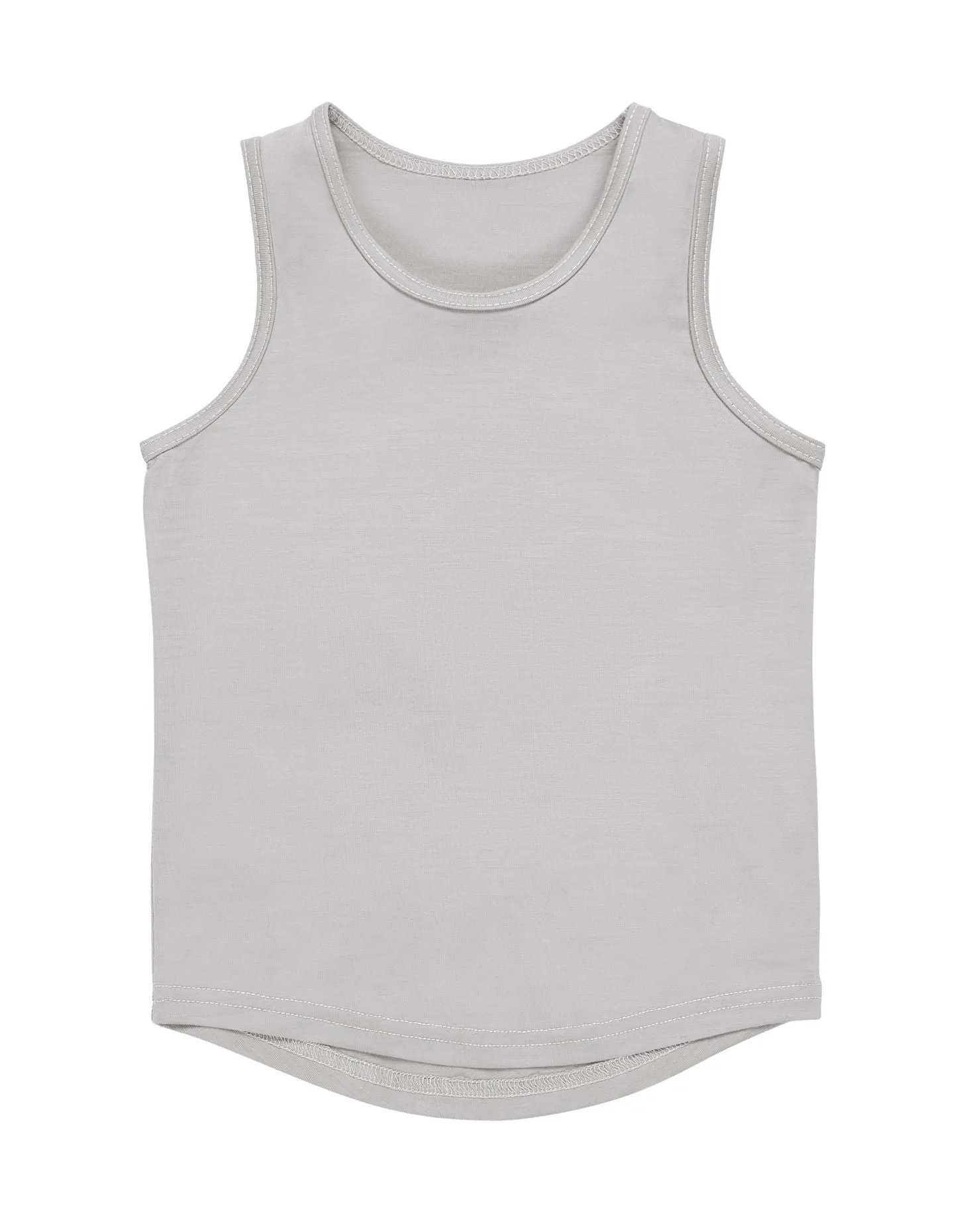 Merino Tank, Moon Grey