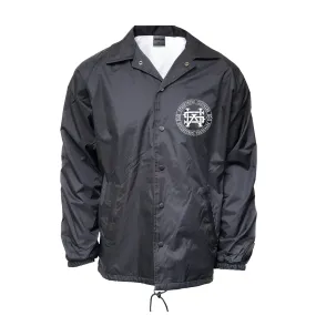 Monogram Coach Jacket (Black)