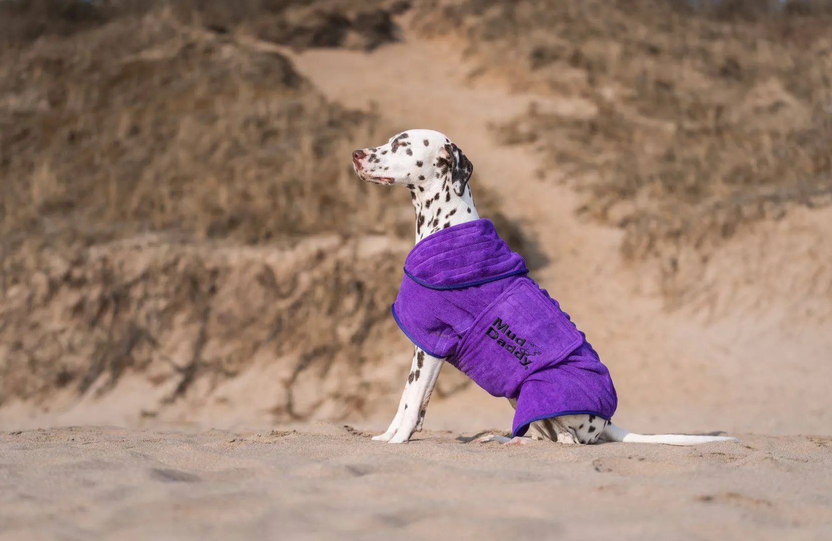 Mud Daddy® Super Absorbent Dog Drying Coat