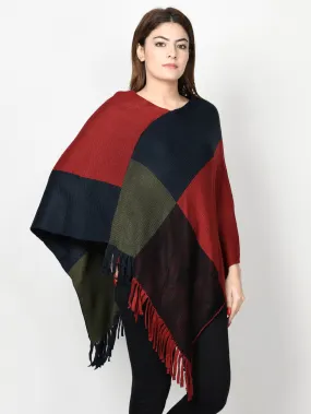 Multi Toned Poncho