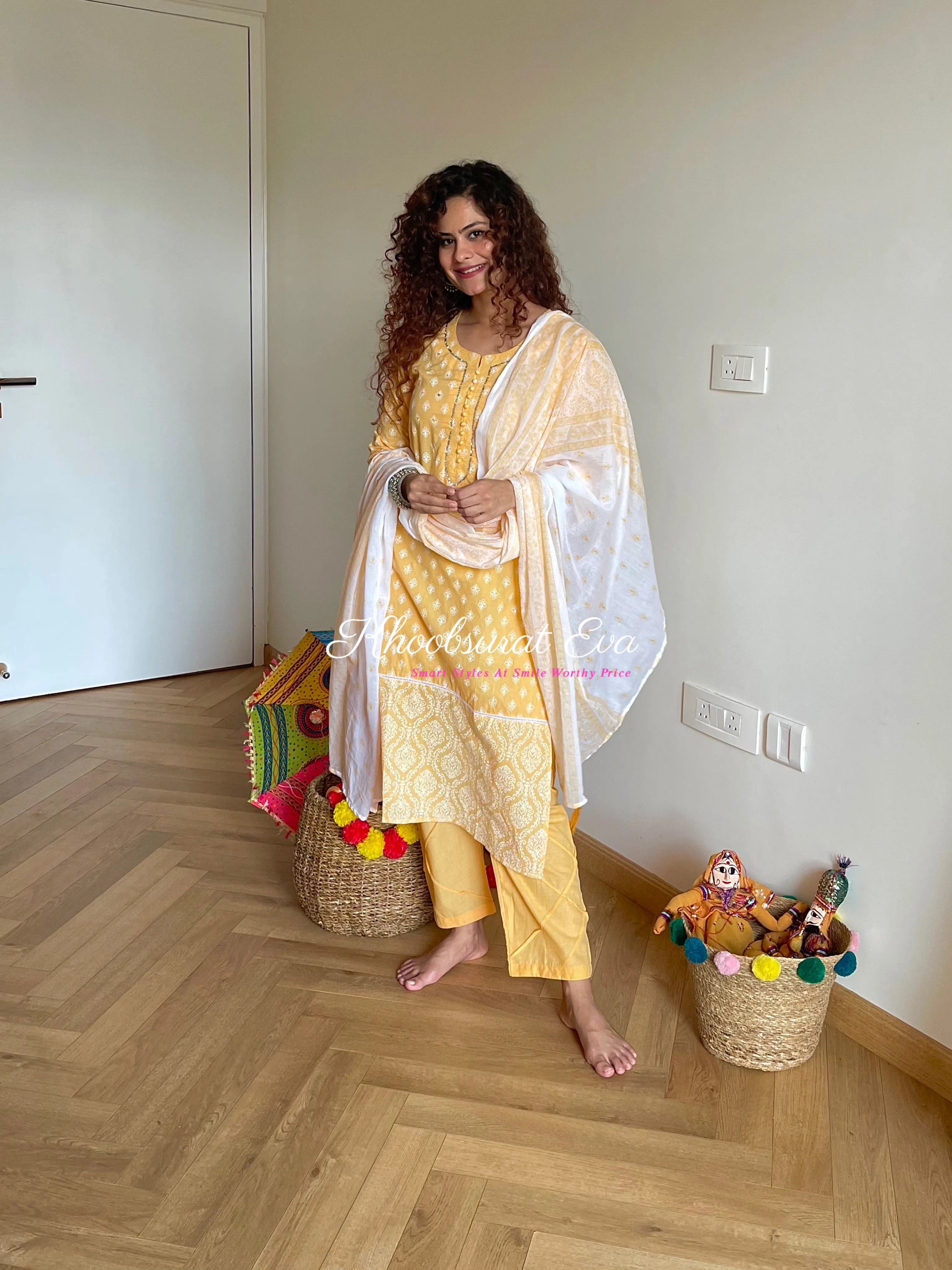 Nainital Nirvana Yellow Suit Set