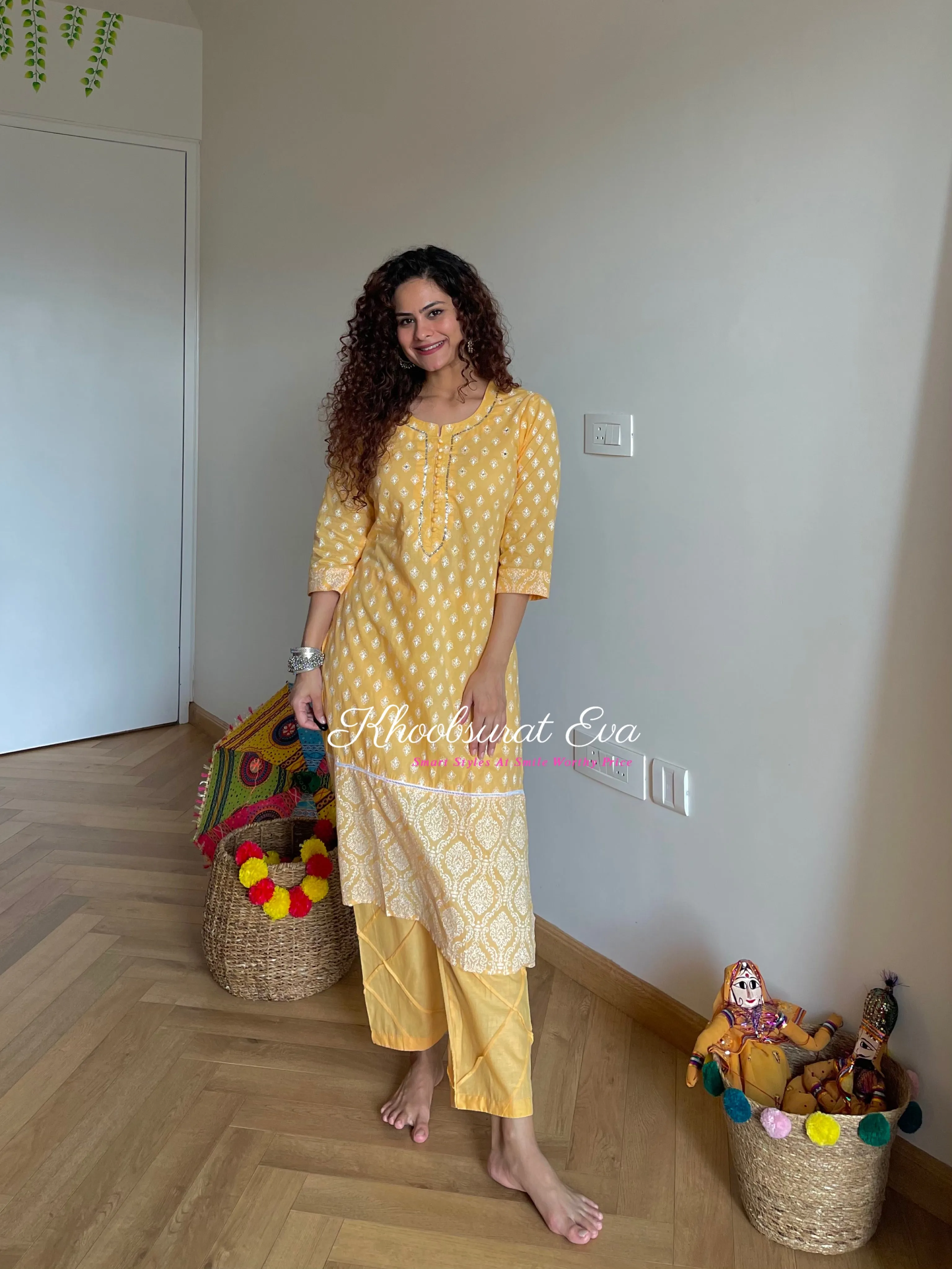 Nainital Nirvana Yellow Suit Set