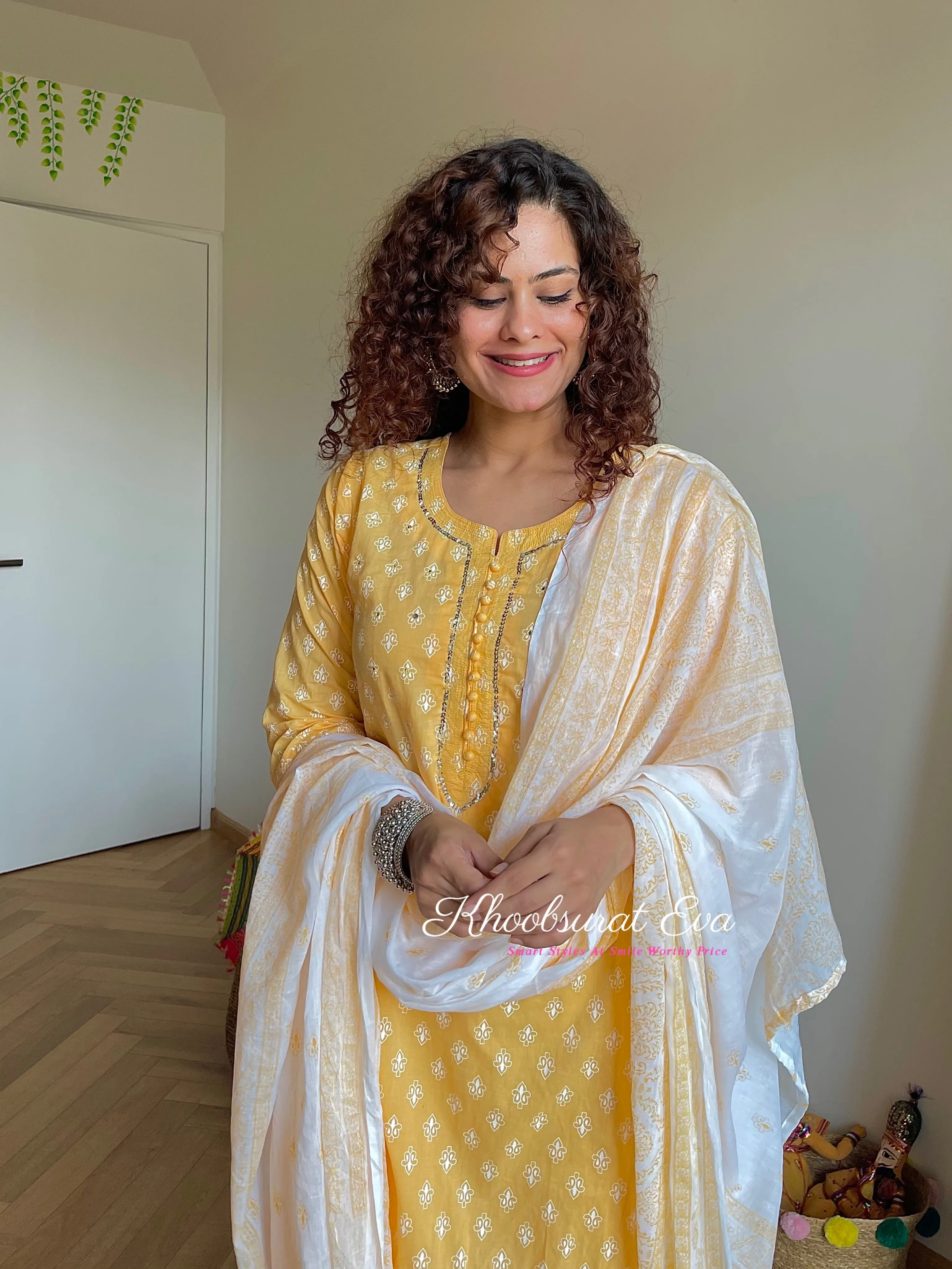 Nainital Nirvana Yellow Suit Set