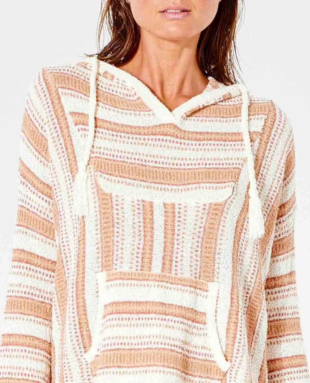 Namotu Stripe Poncho