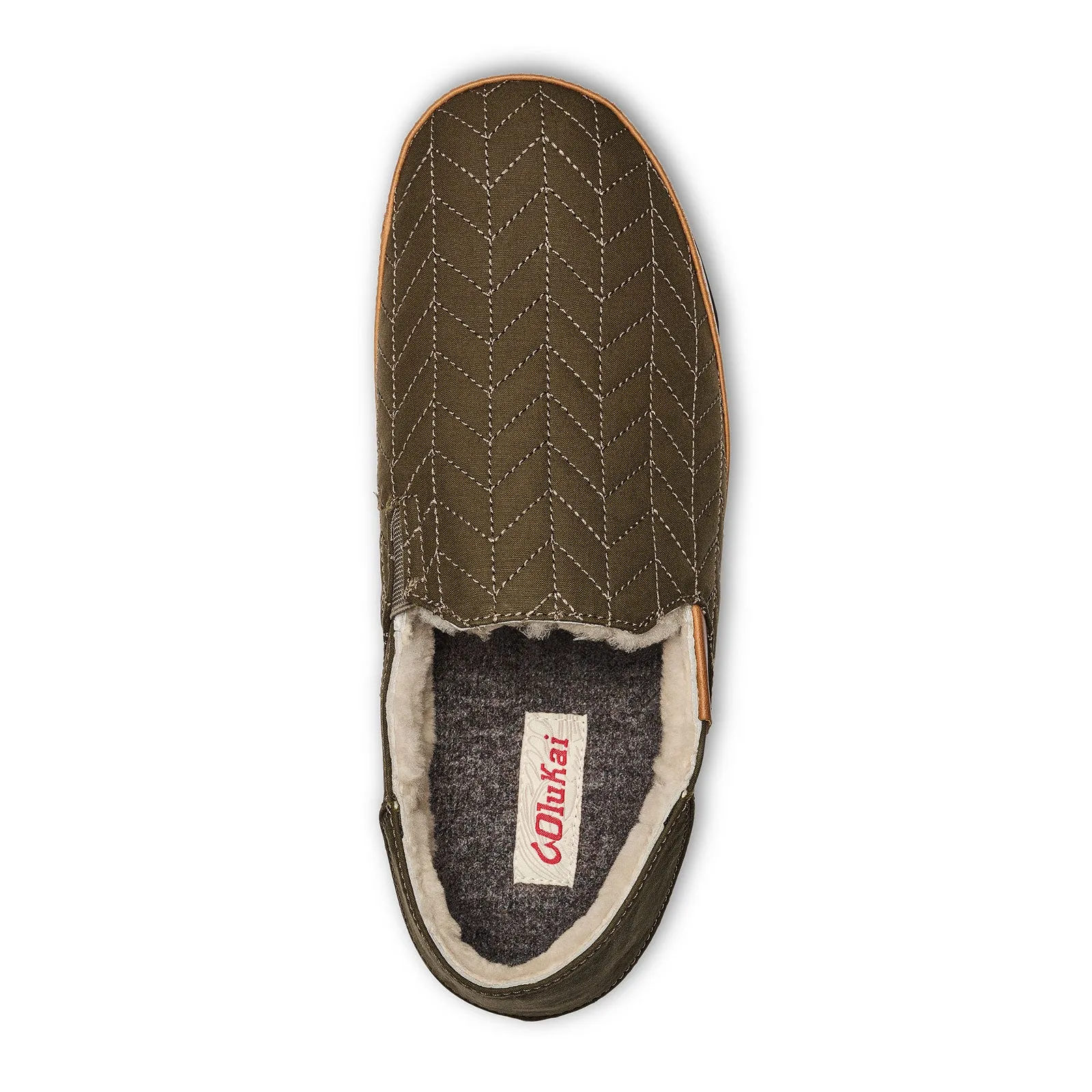 OluKai HanoHano Waxed Canvas Slipper (Men) - Husk/Husk