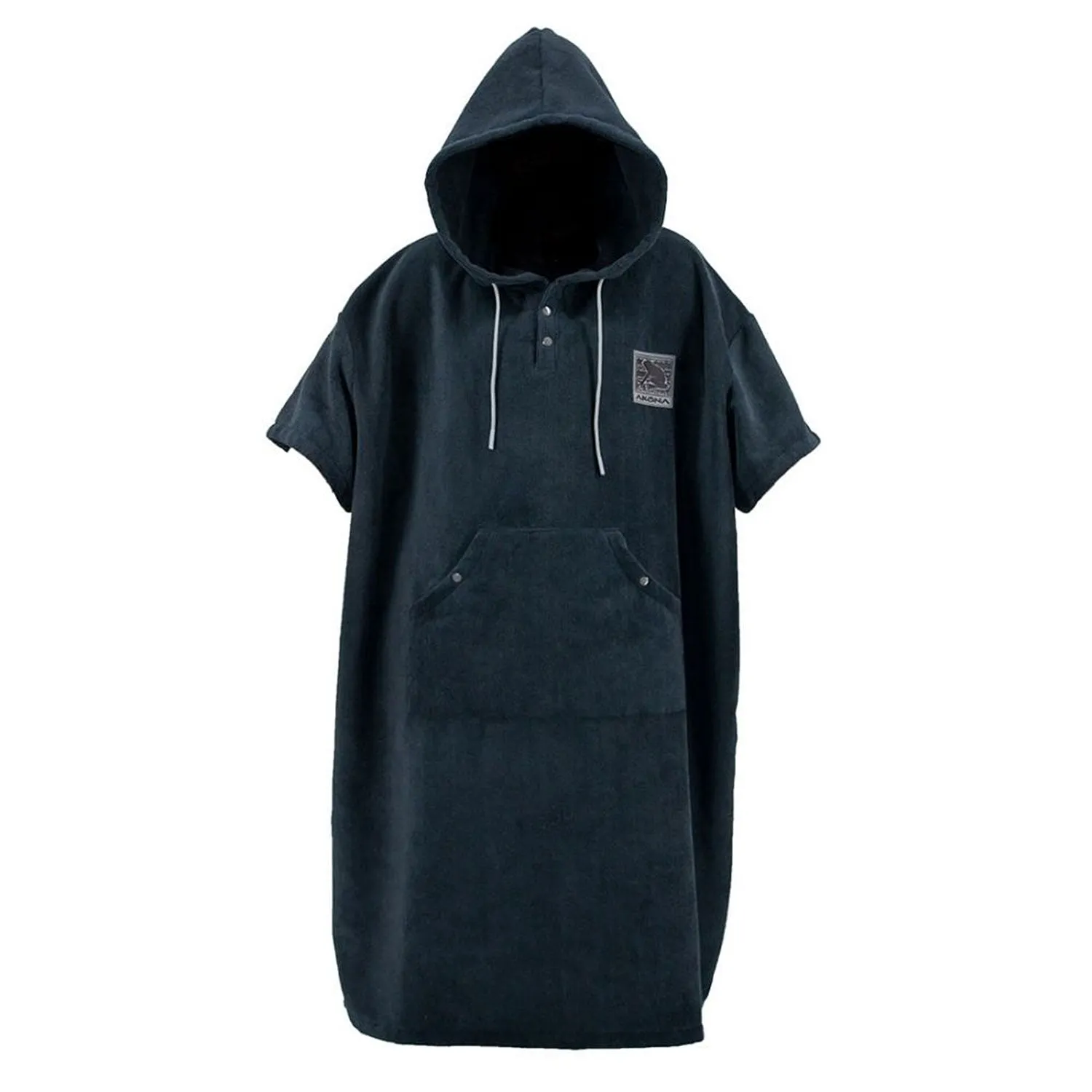 Open Box Akona Tulum Microfiber Poncho - Black