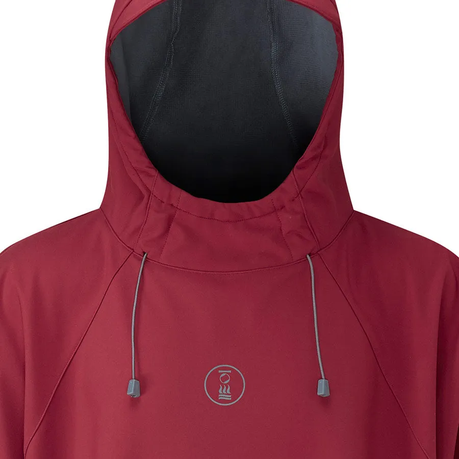 Open Box Fourth Element Storm All Weather Poncho - Burgundy - Size: Small