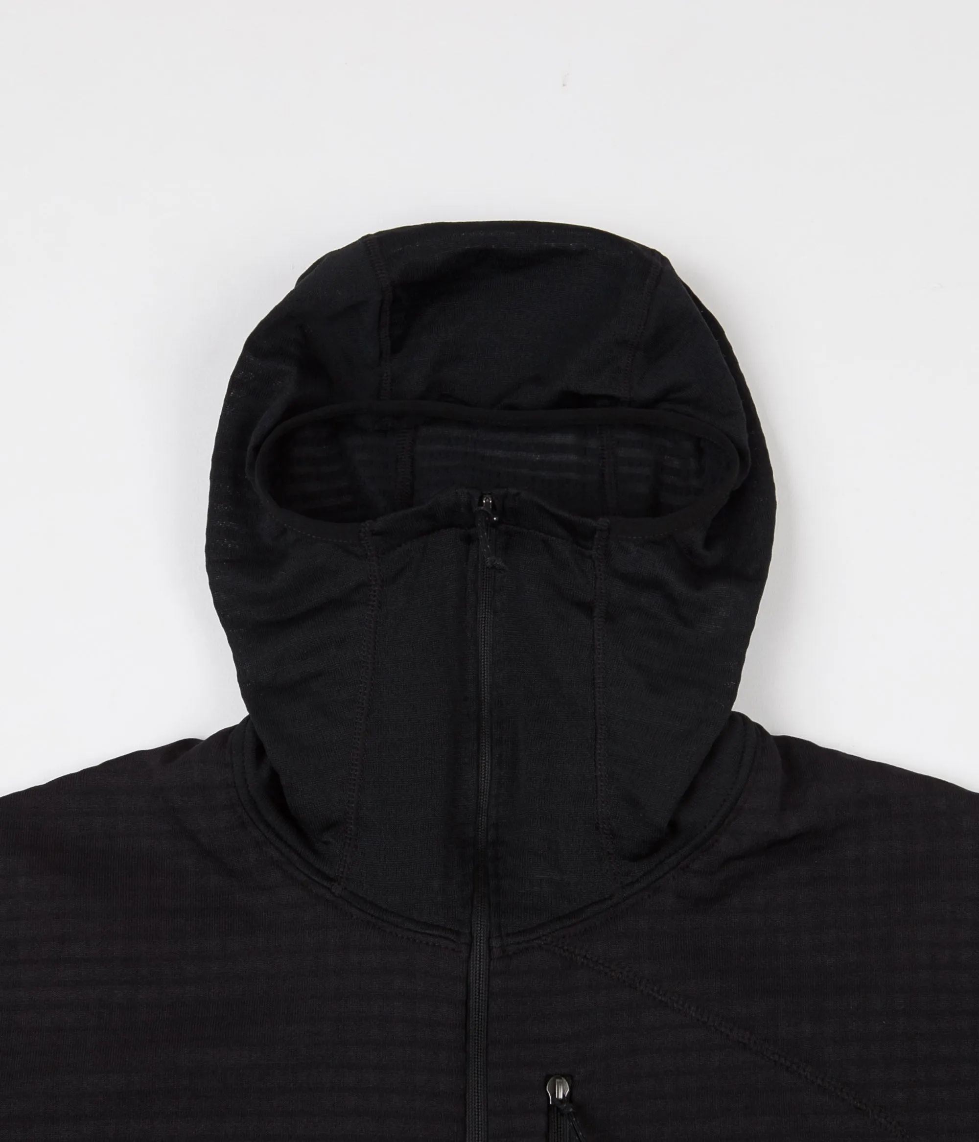 Patagonia R1 Fleece Pullover Hoodie - Black