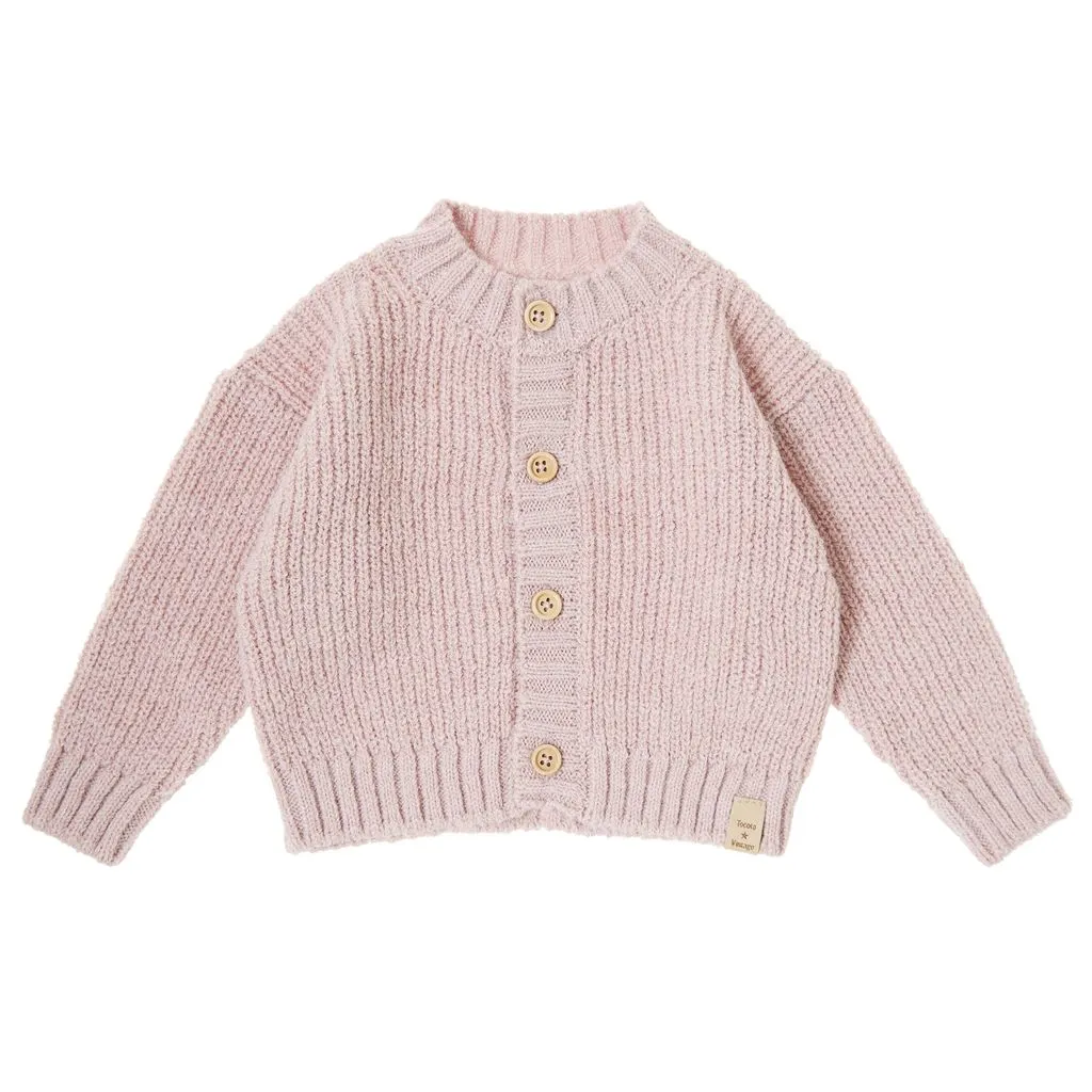 Pink Baby Knitted Cardigan