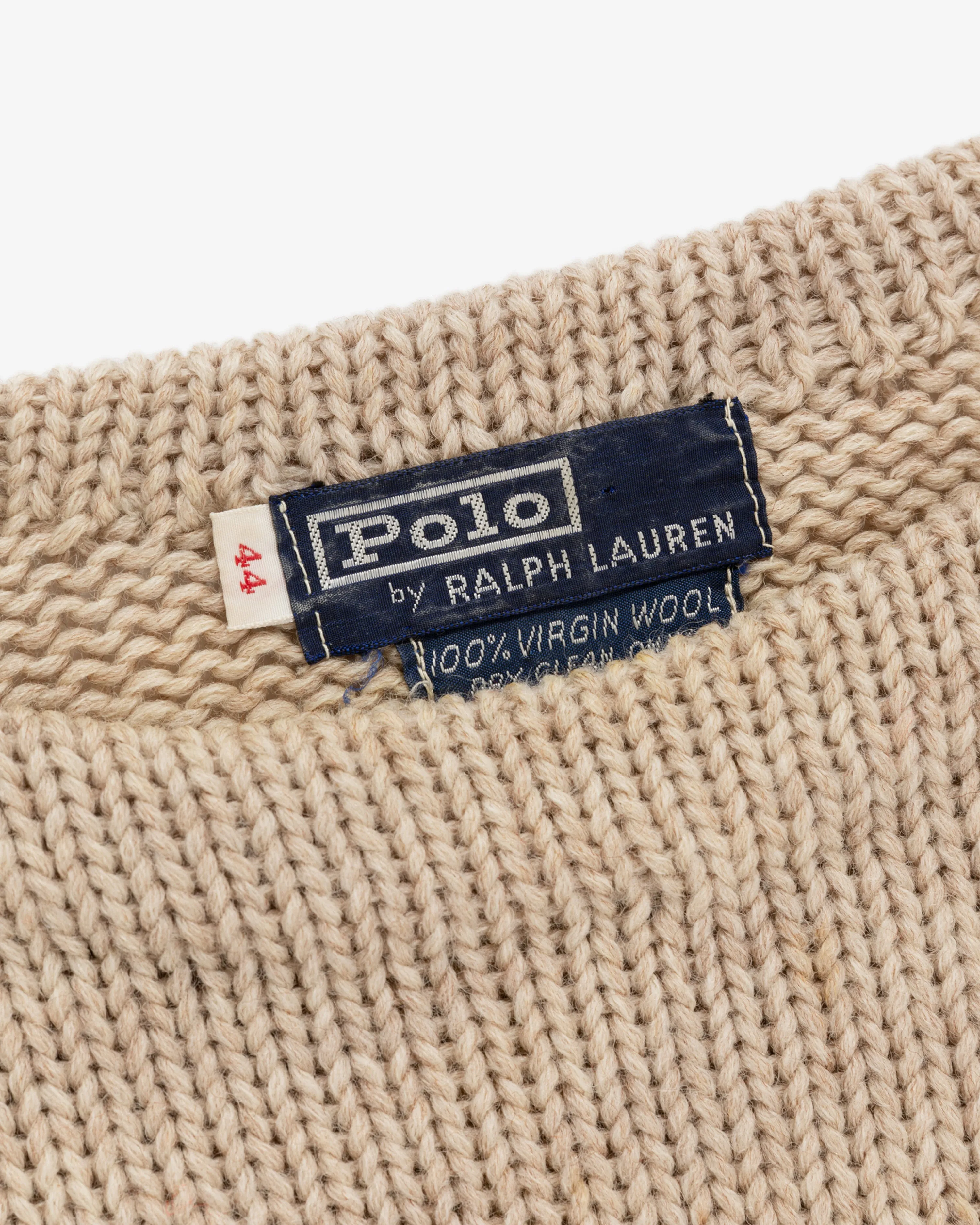 Polo Ralph Lauren Crew Neck Wool Sweater