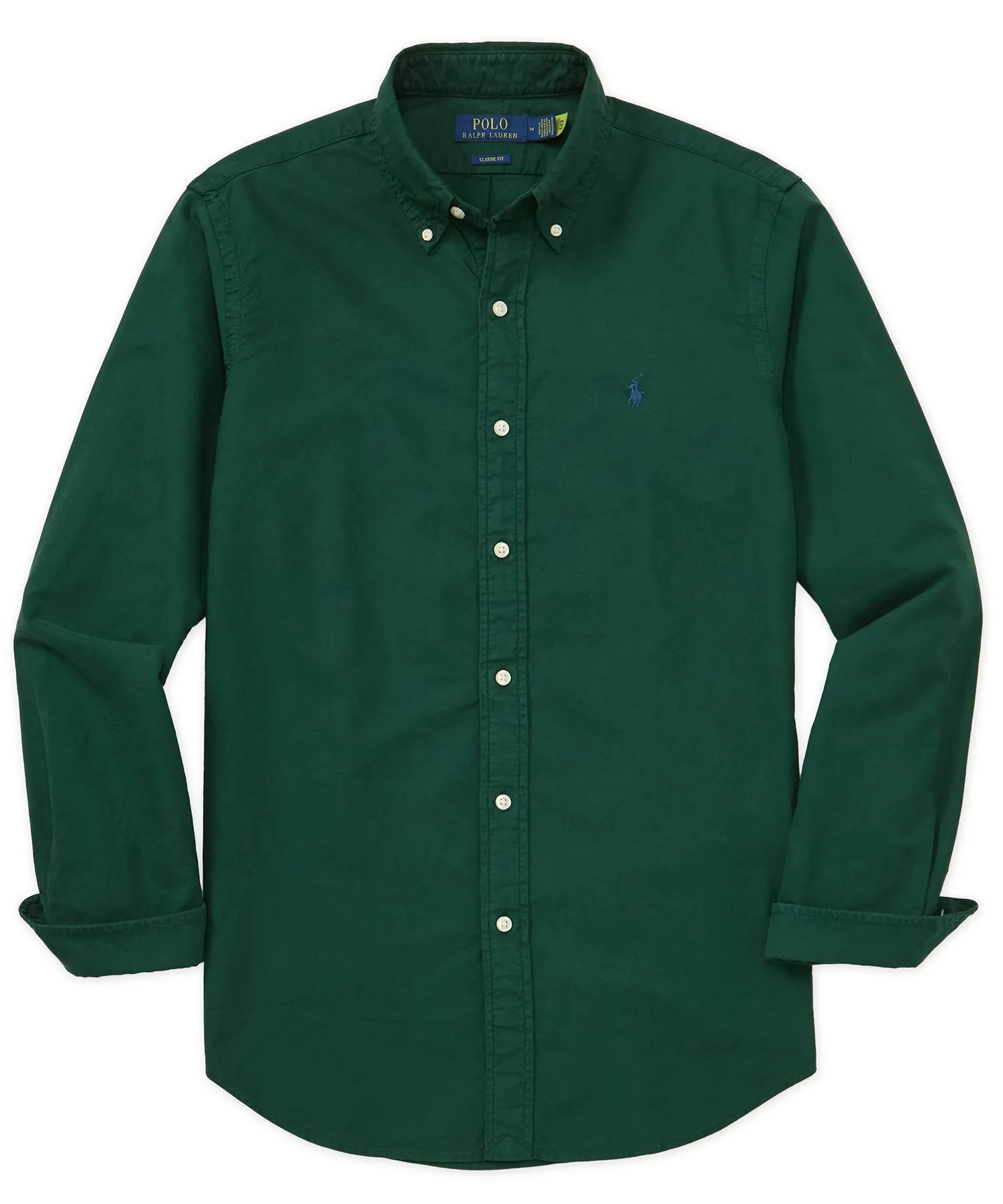 Polo Ralph Lauren Long Sleeve Garment Dyed Oxford Sport Shirt