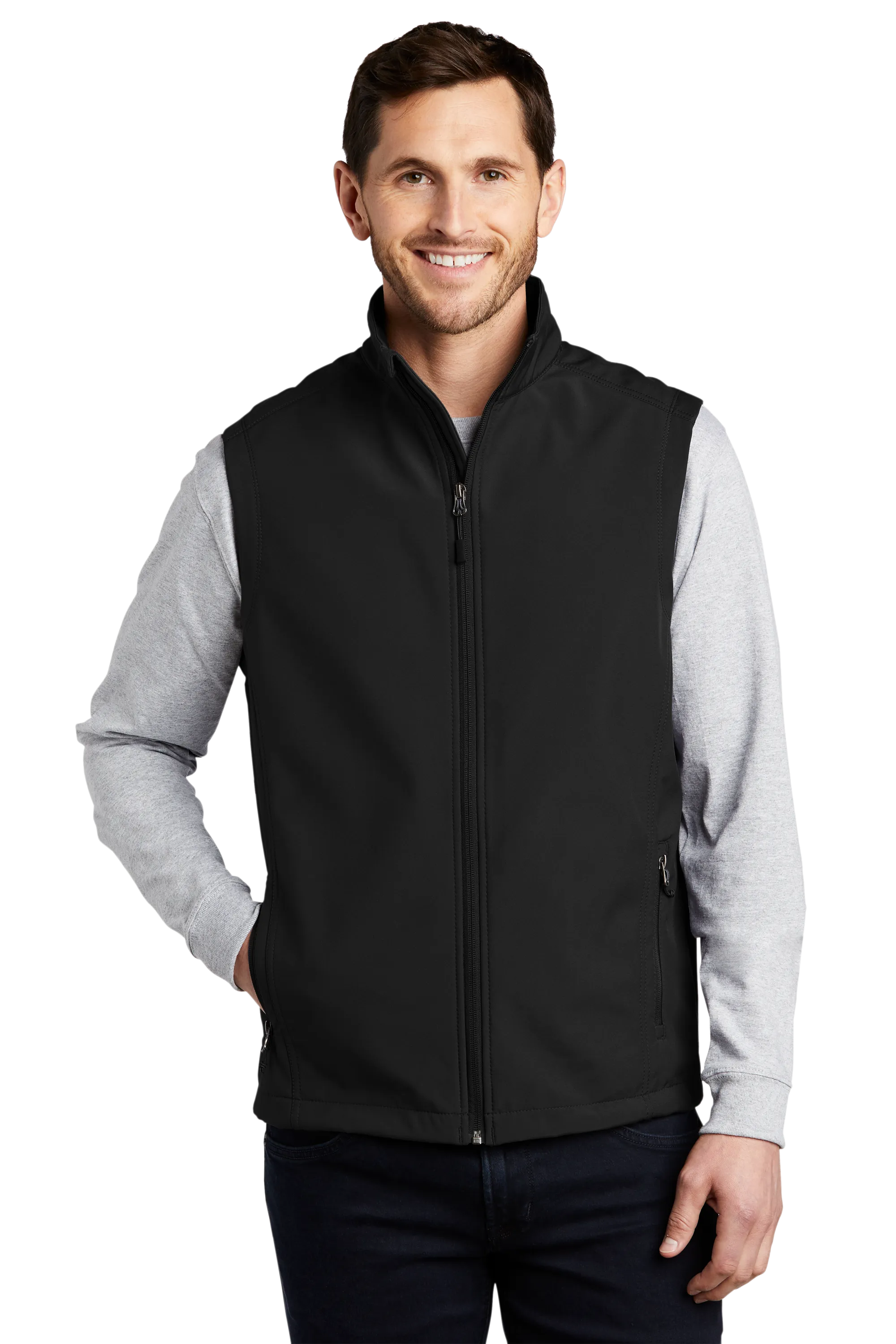 Port Authority® Core Soft Shell Vest - Black