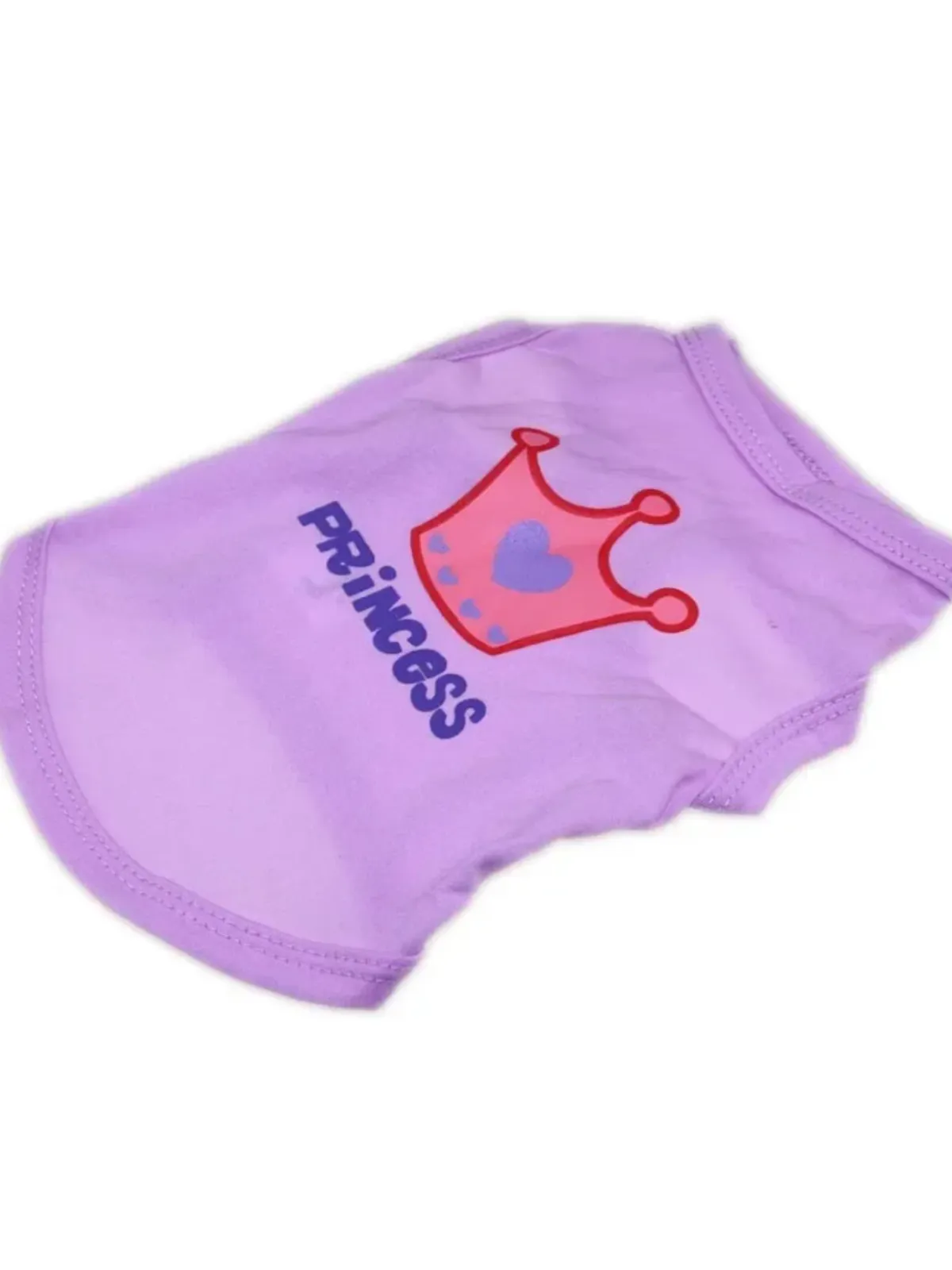 Princess Buchstabe Sleveless Dog Vest