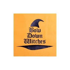 "Bow Down Witches" Cocktail Napkins