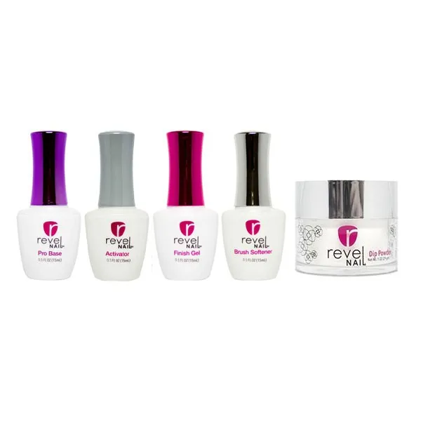 Revel Nail - Dip Powder 5 Piece Kit