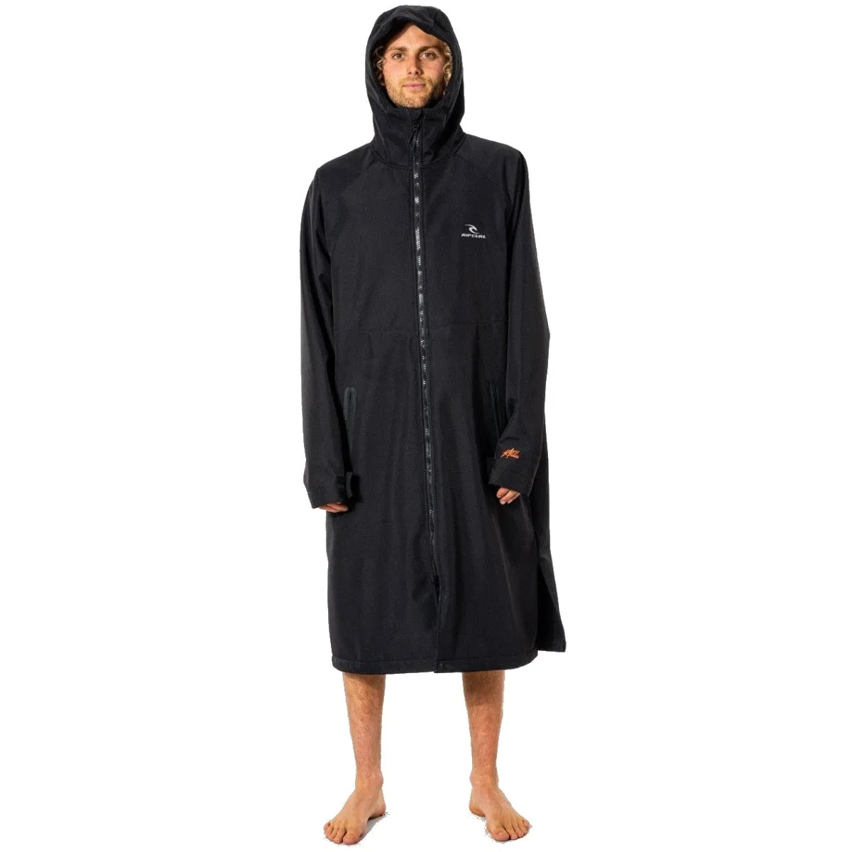 Rip Curl Anti-Series Hooded Changing Poncho - Black