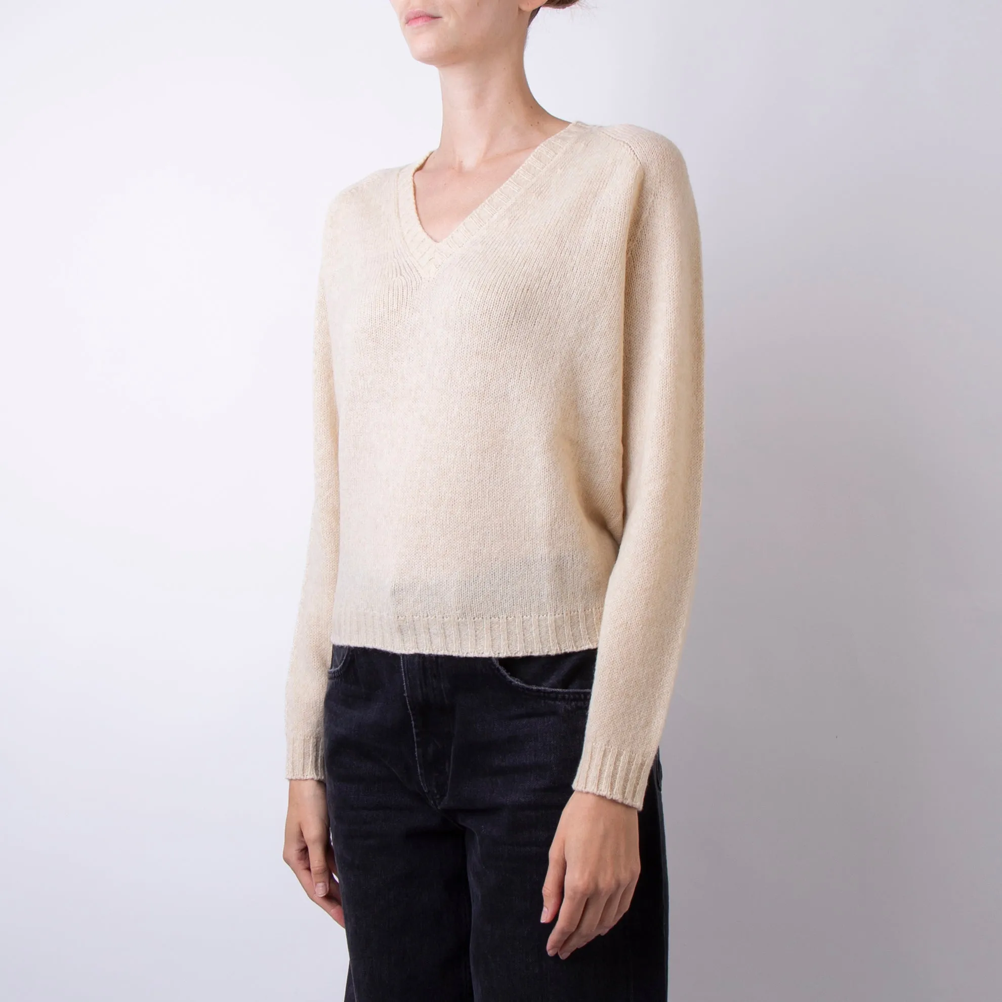 ROBERTO COLLINA SWEATER A36602 03 IVORY