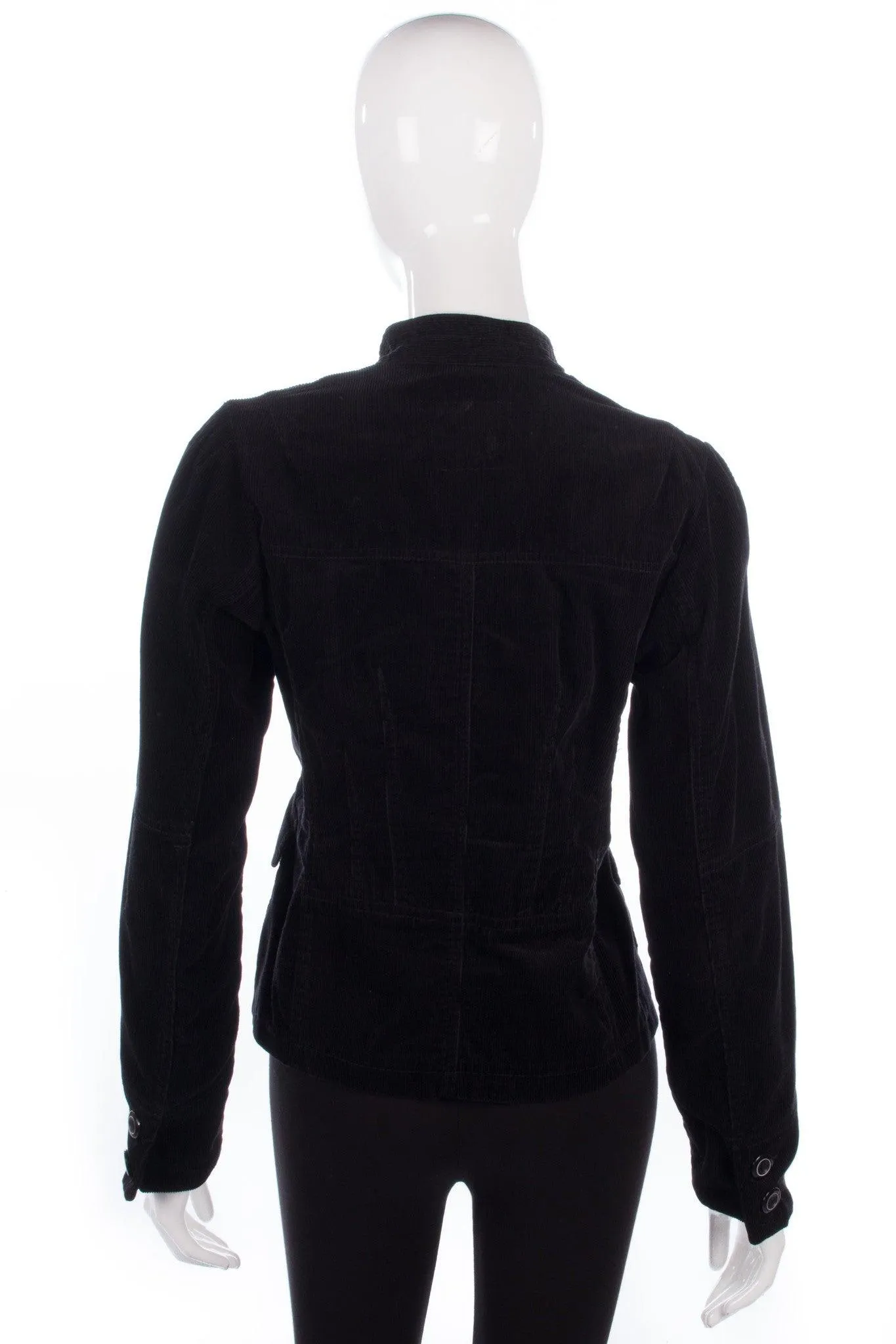 Rodi Casual Corduroy Jacket Black Size 12