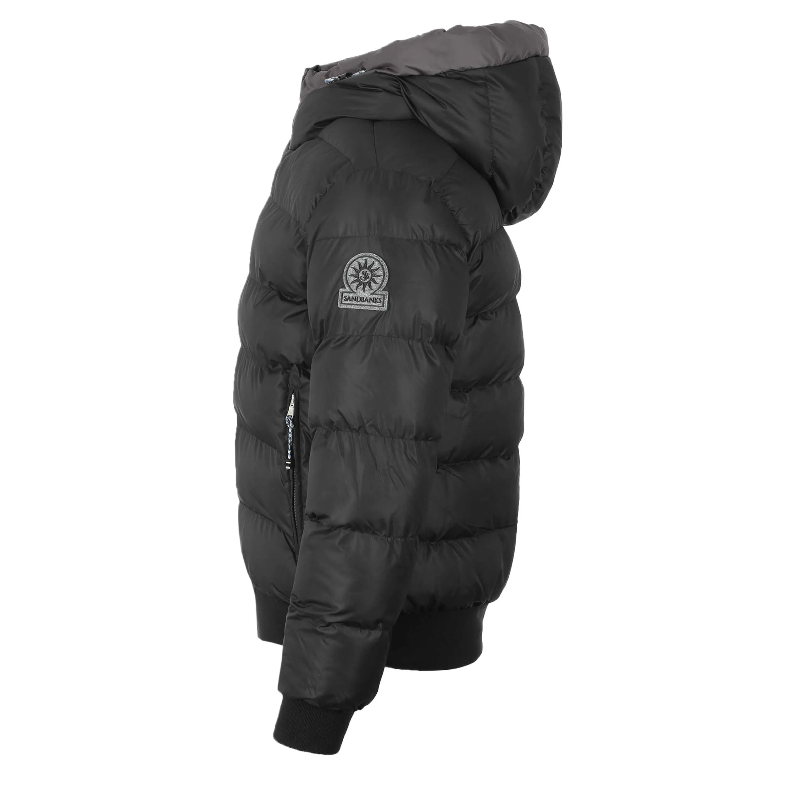 Sandbanks Apres Puffer Jacket in Black