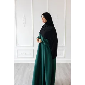 Sawda Textured Crepe Abaya (Juniper)