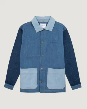 Sébasto "denim patchwork" jacket