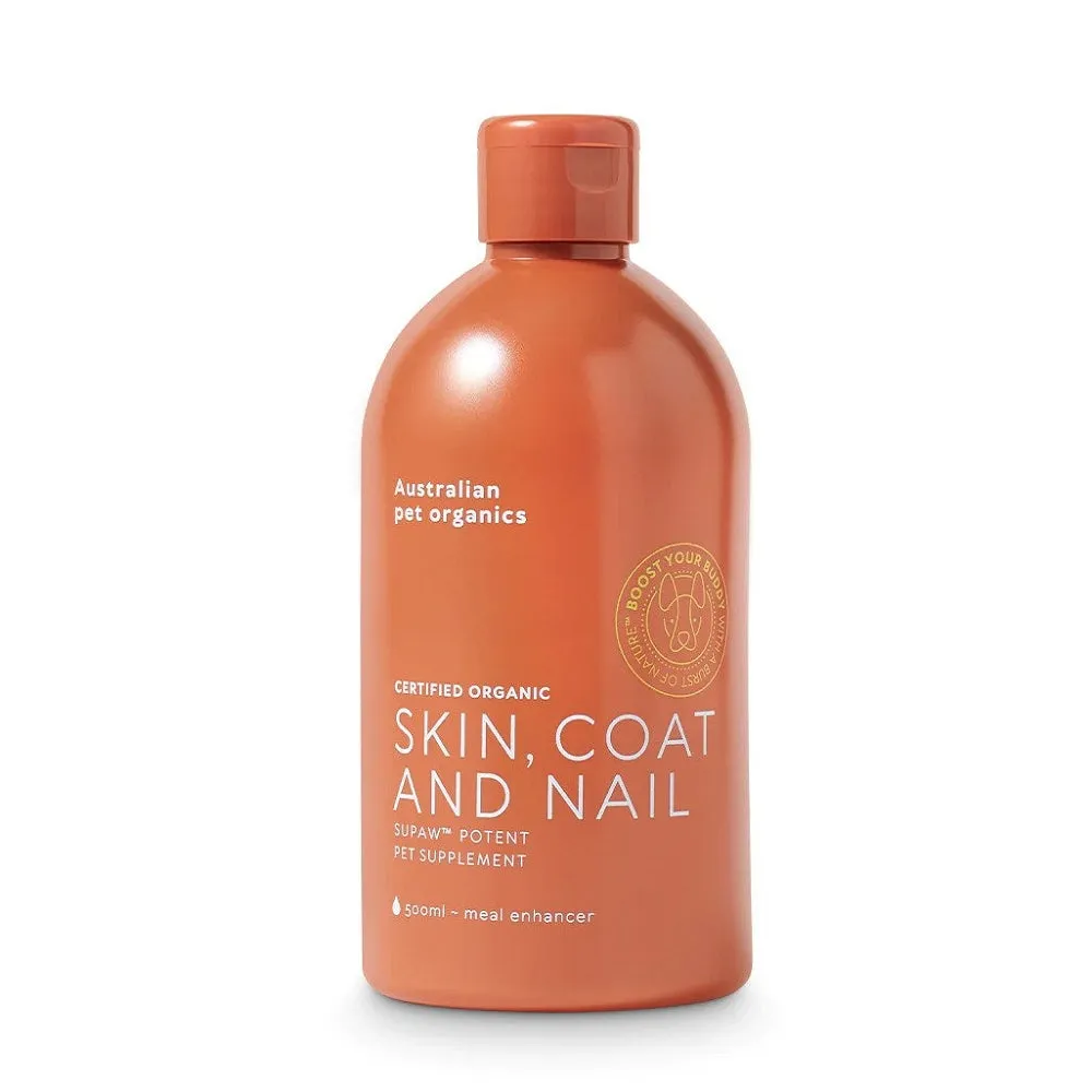 Skin, Coat and Nail Oil Pet Supplement