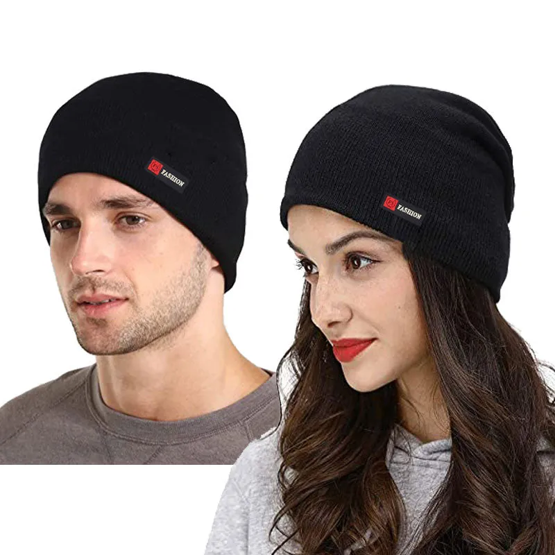 Skullies Beanies Men Winter Hat Beanie Women Knitted Hats For Men Cap Balaclava шапка женская Thick Warm Bonnet Male Ski Hat Cap