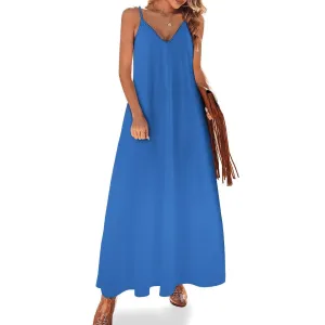 Spaghetti Strap Ankle-Length Dress Long dress Mariner