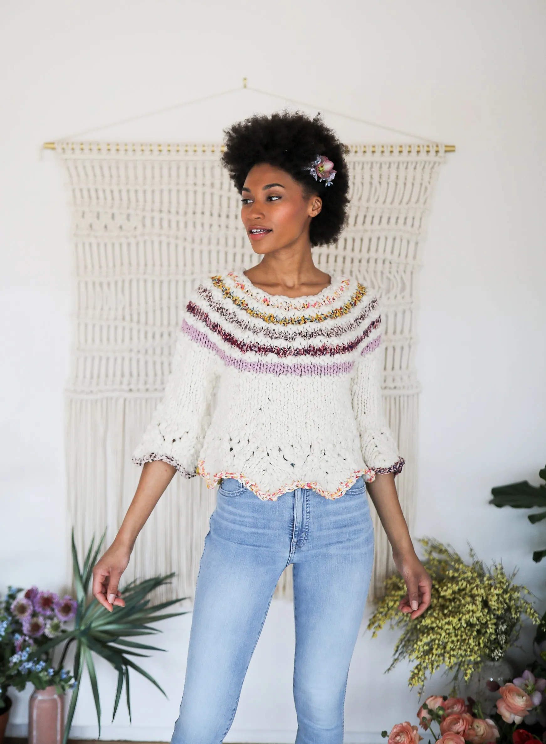 Spring Fling Sweater Pattern