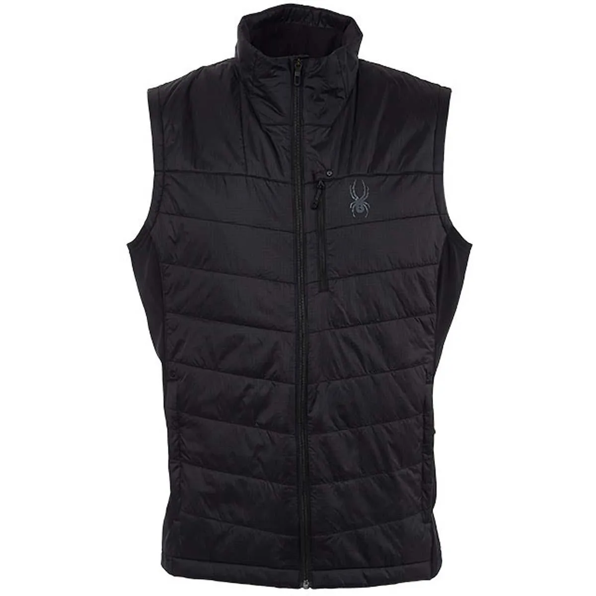 'Spyder' Men's Glissade Hybrid 60GR Insulated Vest - Black