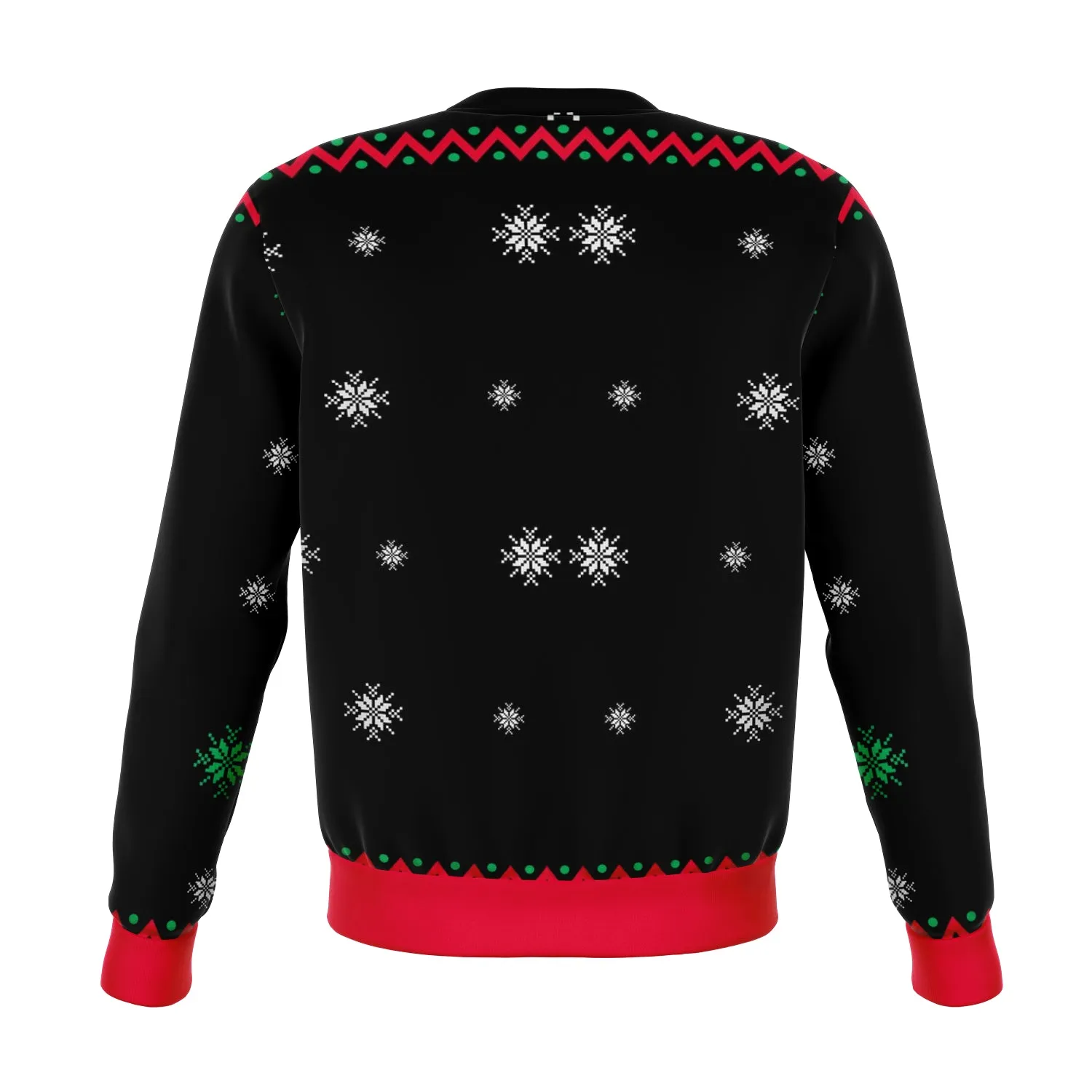 Straight Outta North Pole Funny Ugly Christmas Sweater