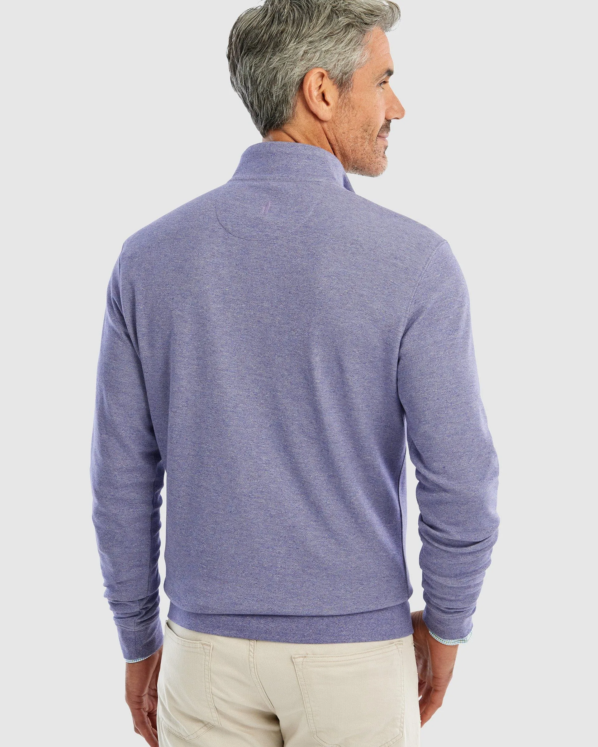 Sully 1/4 Zip Pullover- Mulberry