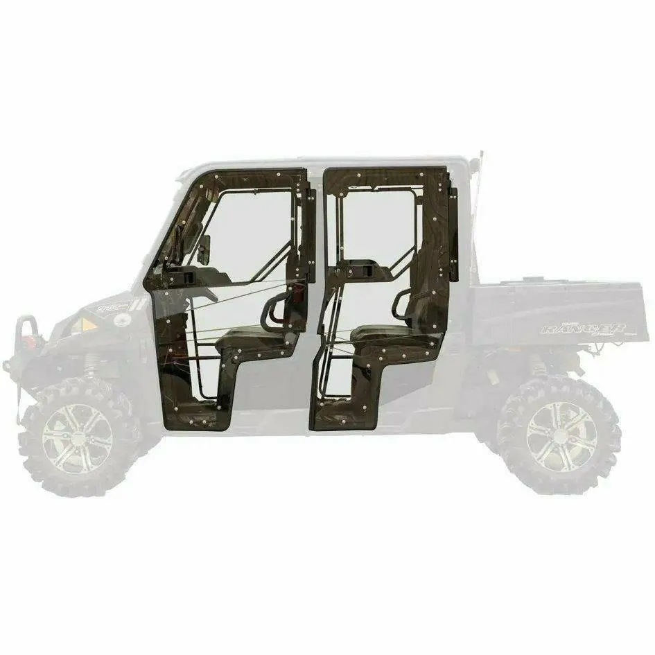 SuperATV Polaris Ranger Midsize Cab Enclosure Doors