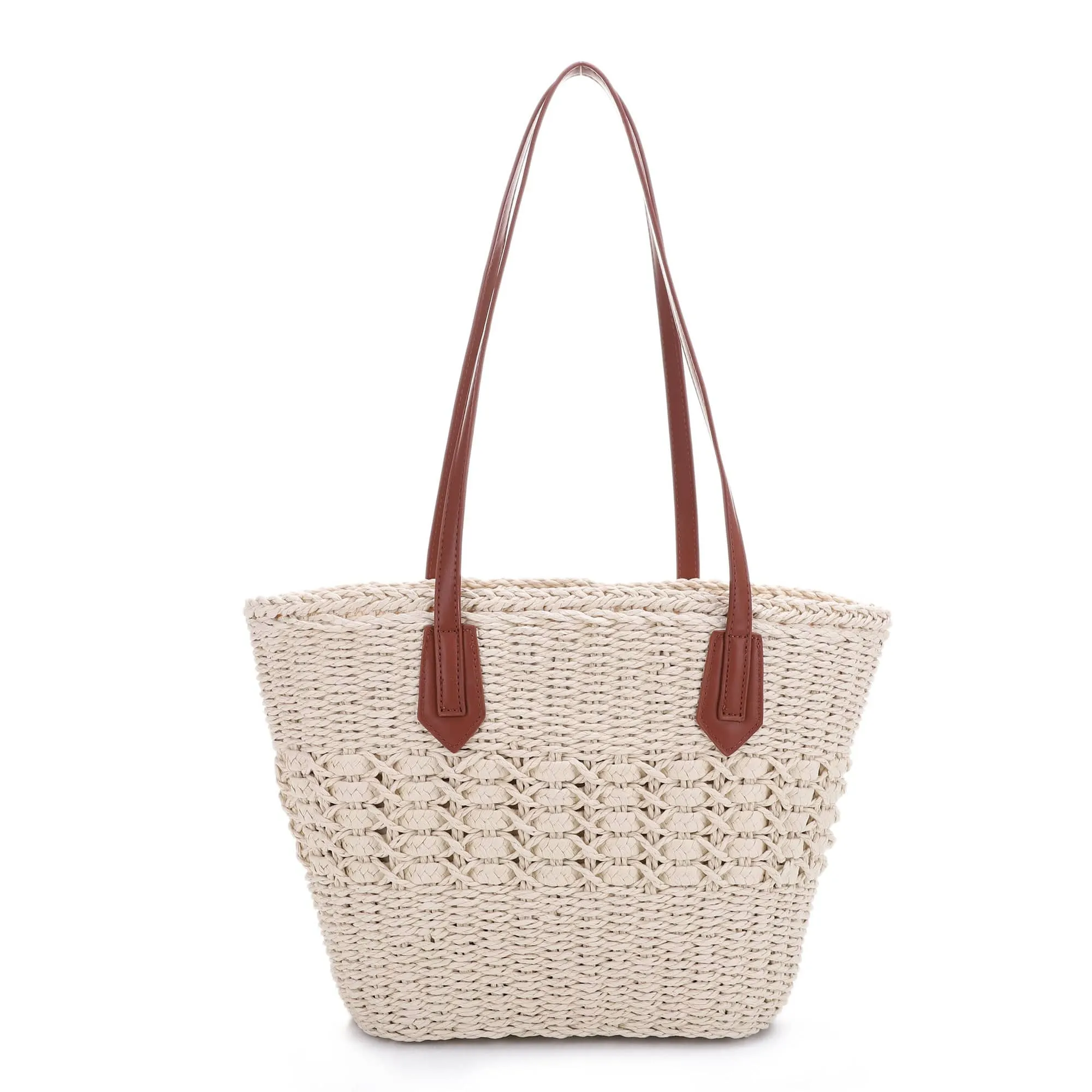 SW20570 Shelby Rattan Tote Bag