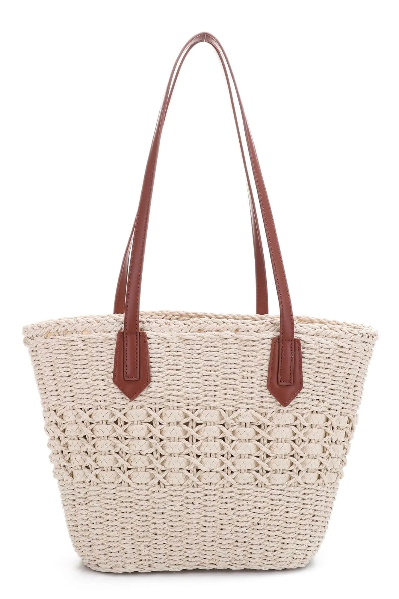 SW20570 Shelby Rattan Tote Bag