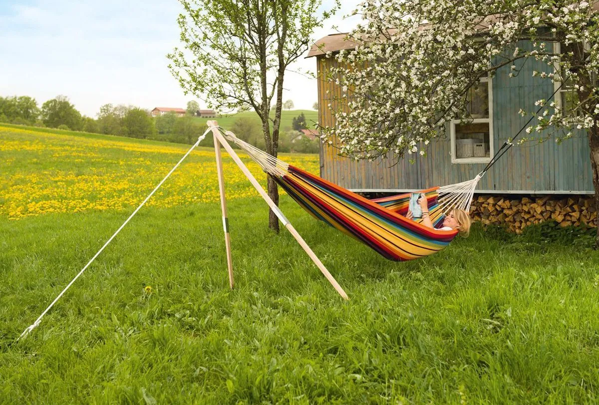 Traveller Wooden Hammock Stand