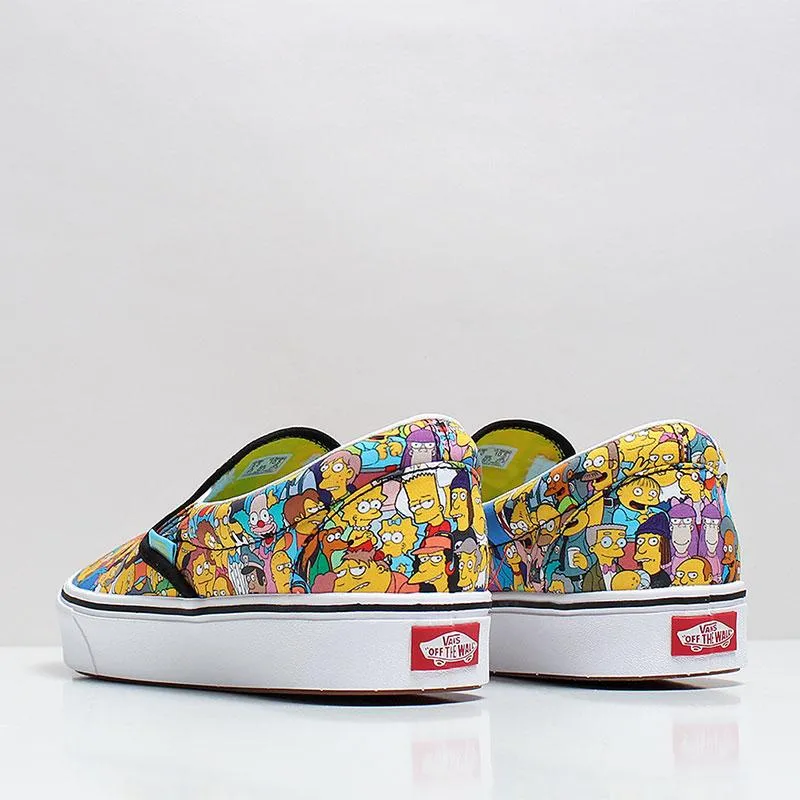 Vans X The Simpsons ComfyCush Slip-On Shoes