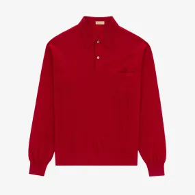 Vintage Wool Sweater Polo