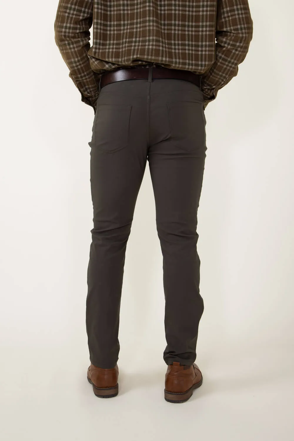 Weatherproof Vintage Lewis Faille Performance Pants for Men in Olive | W3F901-OLIVE