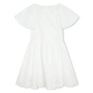 White Mini Me Stars Dress