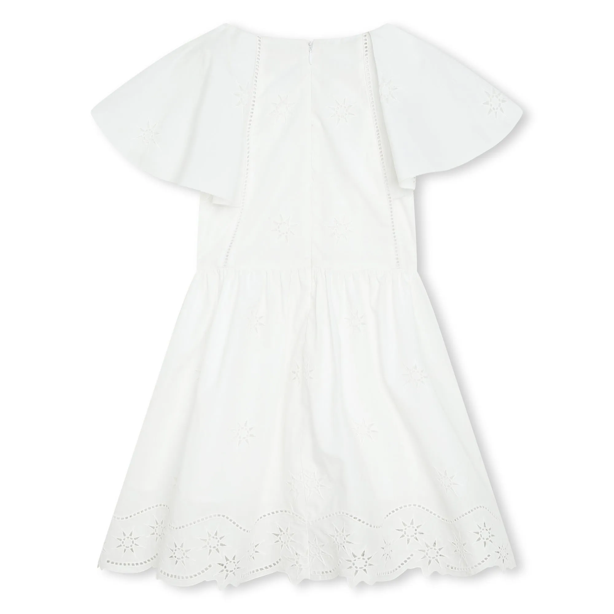 White Mini Me Stars Dress