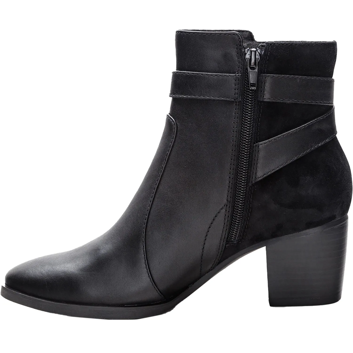 Women's Aetrex Rebecca Black Leather