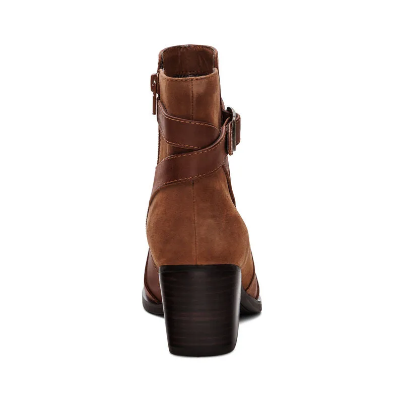 WOMEN'S AETREX REBECCA BOOT | COGNAC