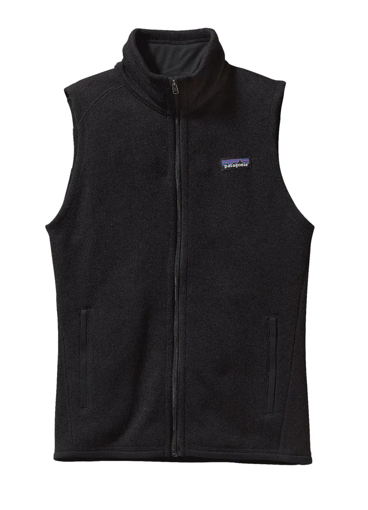 Women's Better Sweater Vest in Black by Patagonia